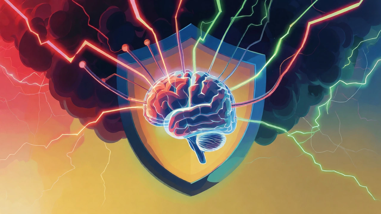 Glass brain protected from market volatility storm